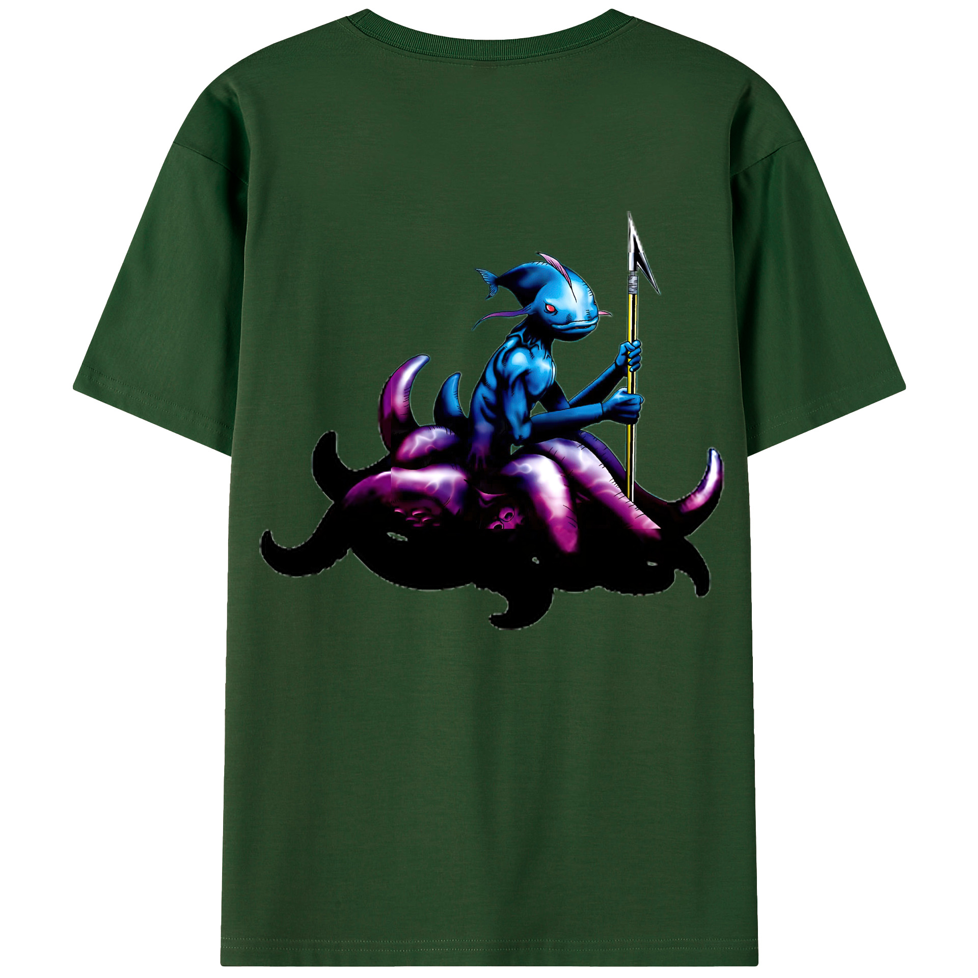（画像用） 遊☆戯☆王 Yu-Gi-Oh! 綿100％半袖Tシャツ（背面プリント）